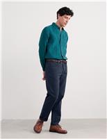 Regular Fit Pure Cotton Lightweight Trousers