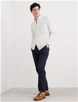 Relaxed Fit Pure Cotton Striped Shirt