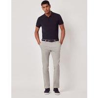 Hawes & Curtis Regular Fit Pure Cotton Chinos Light Grey