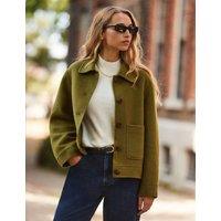 Wool Blend Utility Jacket