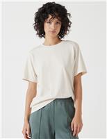 HUSH Pure Cotton T-Shirt Light Pink