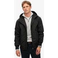 Superdry & Co Relaxed Fit Surplus Hooded Bomber Jacket Black