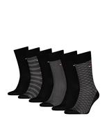 6 Pack Assorted Cotton Rich Socks