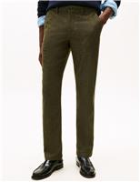 Denton Regular Fit Textured Stretch Chinos