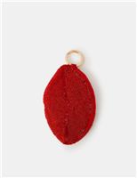 Beaded Lips Coin Purse