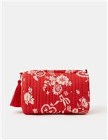 Paisley Heart Make Up Bag