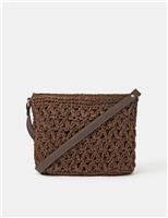 Jute Cross-Body Bag