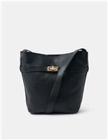 Leather Bucket Bag