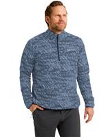 Big Sky Printed Funnel Neck Half Zip Fleece