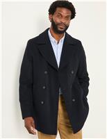 Wool Rich Peacoat