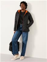 Lightweight Hooded Quilted Puffer Coat