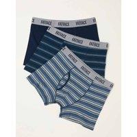 3pk Cotton Rich Striped Boxers