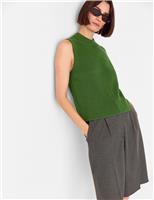 Pure Cotton Knitted Vest