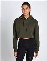 X Hyrox Cotton Rich Crop Hoodie