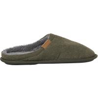 JACK & JONES Corduroy Mule Slippers Khaki