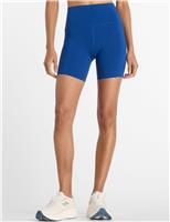 Sleek Pocket High Waisted Gym Shorts