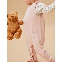 MORI Romper with Cotton (3-24 Mths) Light Pink