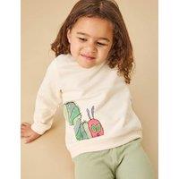 MORI The Very Hungry Caterpillar Sweatshirt (3 Mths-5 Yrs) Cream Mix