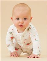 Cotton Blend Very Hungry Caterpillar Sleepsuit (0-24 Mths)