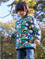 Printed Fleece Lined Raincoat (1-10 Yrs)