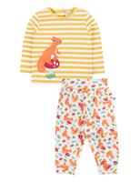 2pc Pure Cotton Striped Squirrel Outfit (0-3 Yrs)