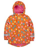 Floral Hooded Fleece Lined Raincoat (1-10 Yrs)