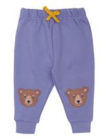 Pure Cotton Bear Applique Joggers (0-5 Yrs)