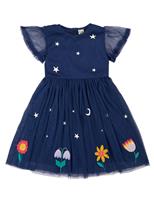 Floral & Star Dress (2-12 Yrs)
