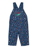 Pure Cotton Cord Star Print Dungarees (0-4 Yrs)