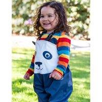 Frugi Waterproof Panda Puddlesuit (1-8 Yrs) Navy
