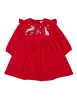 Cord Embroidered Dress (0-5 Yrs)