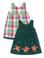 Pure Cotton Reversible Dress (0-5 Yrs)