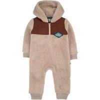 Frugi Fleece All in One (0-3 Yrs) Brown