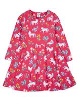 Cotton Rich Unicorn Dress (2-10 Yrs)