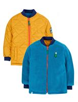 Reversible Quilted Fleece Zip Jacket (2-10 Yrs)