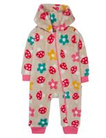 Fleece Woodland Print Zip All in One (0-4 Yrs)