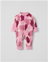 Cotton Rich Heart Sleepsuit (0-4 Yrs)