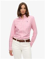 Pure Cotton Striped Oxford Shirt