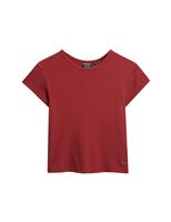 Superdry & Co Pure Cotton Cap Sleeve T-Shirt Grey
