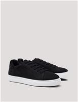 Suede Lace Up Trainers