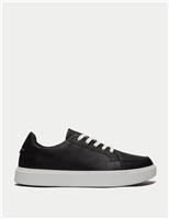 Timberland Emerson Street Leather Trainers Black