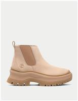 Roxie Lane Leather Chunky Chelsea Boots