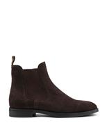 Wide Fit Leather Chelsea Ankle Boots