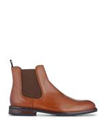 Leather Pull-On Chelsea Boots
