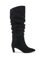 Suede Stiletto Heel Knee High Boots