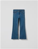 Cotton Rich Denim Bootleg Jeans (18 Mths-10 Yrs)