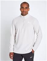 Taunus Half Zip Funnel Neck Fleece Sweatshirt