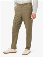 Regular Fit Cotton Rich Chinos