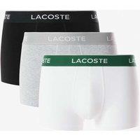 Lacoste 3 Pack Cotton Rich Trunks Multi