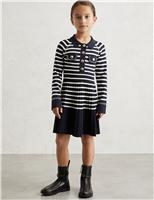 Knitted Striped Dress (3-14 Yrs)